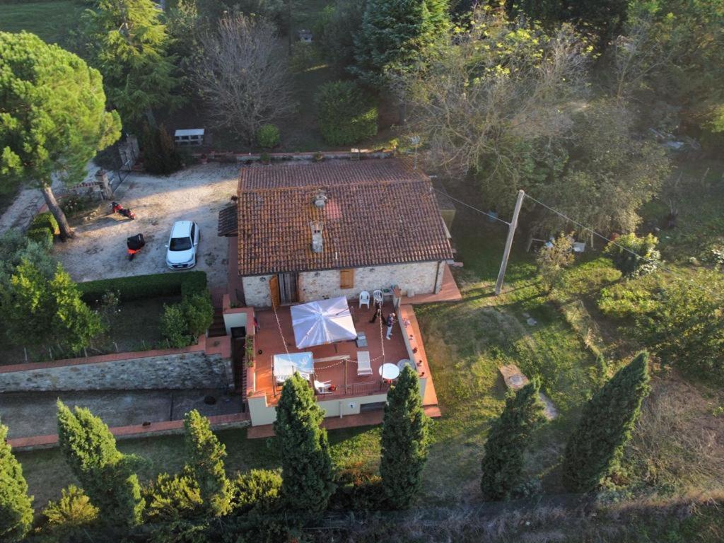 Villetta Con Parco Vicino San Gimignano Колле-ді-Валь-д'Ельса Екстер'єр фото